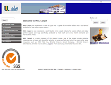 Tablet Screenshot of maccarpet.com